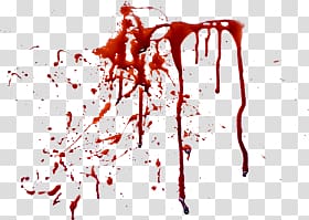 blood dripping effect transparent background PNG clipart