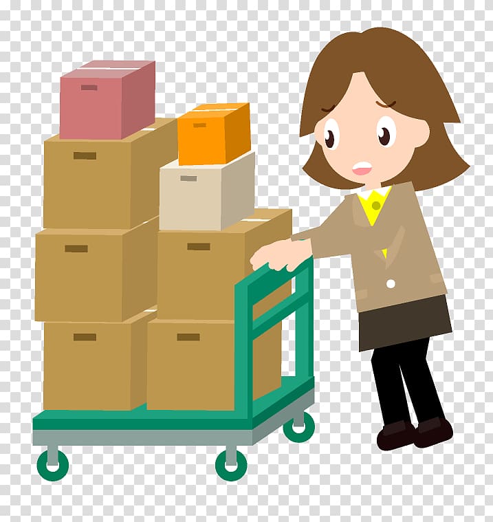 Cartoon Office lady Woman, c-17 transparent background PNG clipart
