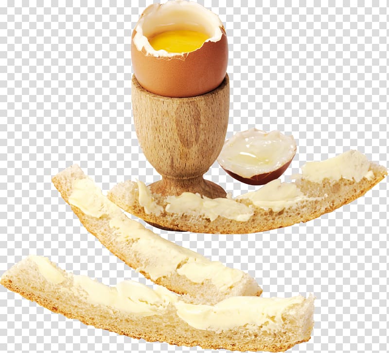 White bread Boiled egg Rye bread, bread transparent background PNG clipart