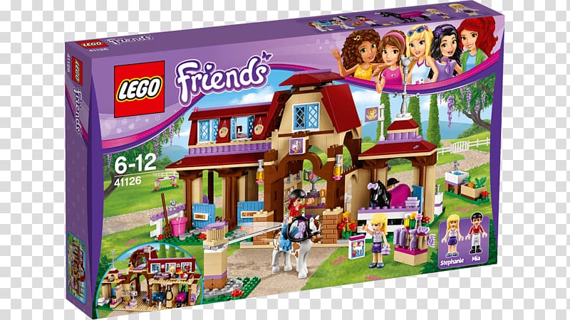 LEGO 41126 Friends Heartlake Riding Club LEGO Friends Toy LEGO 41313 Friends Heartlake Summer Pool, toy transparent background PNG clipart