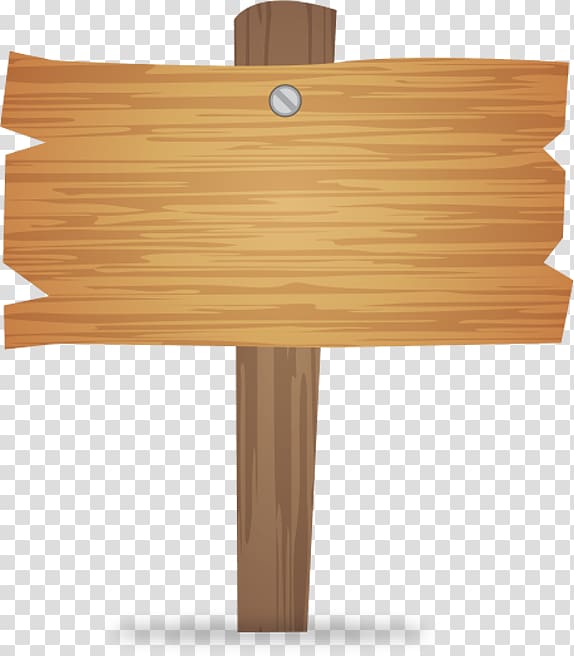 wooden billboard clipart