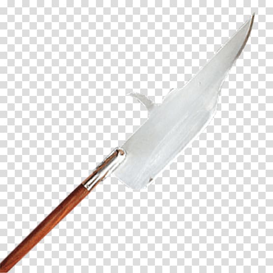 Voulge Pole weapon Fauchard Middle Ages, weapon transparent background PNG clipart