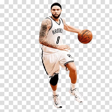 man holding basketball ball, Deron Williams Front Dribble transparent background PNG clipart