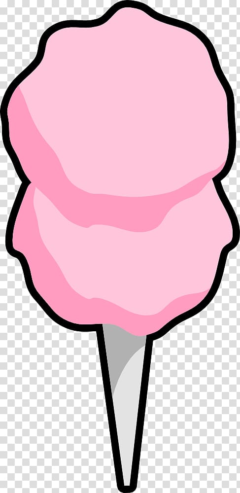 Cotton candy Cupcake Food , Cotton Candy transparent background PNG clipart