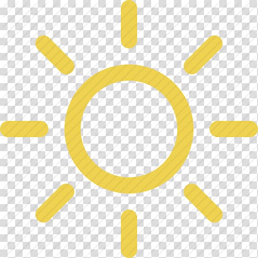 Computer Icons Weather forecasting , Sunny Simple transparent background PNG clipart