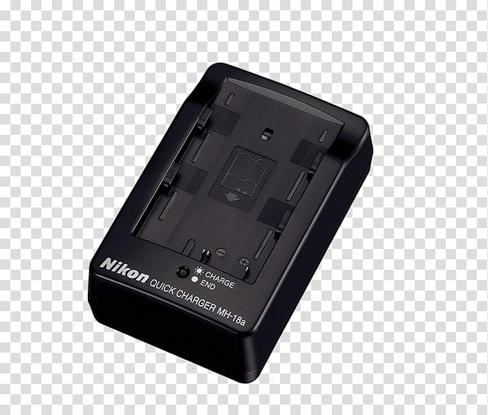 Battery charger Nikon 1 J1 Nikon Coolpix series Camera, Battery Charger transparent background PNG clipart