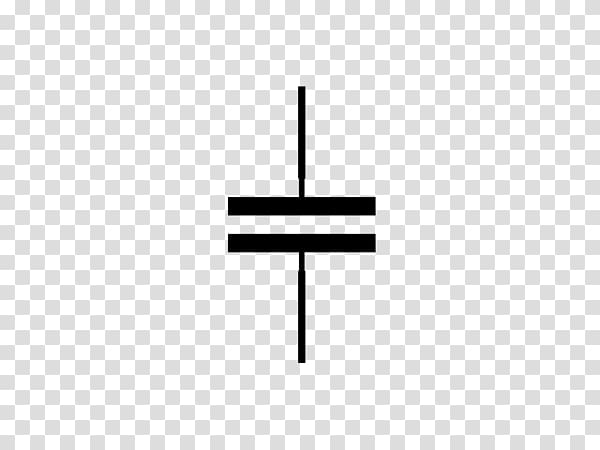 Electronic symbol Capacitor Resistor Circuit diagram, symbol transparent background PNG clipart