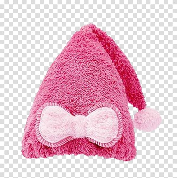 Towel Cap Amazon.com Microfiber Pink, Dry hair hat fashion cute transparent background PNG clipart