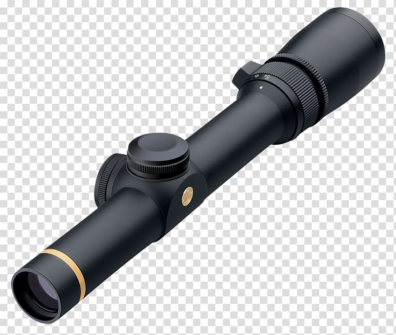 Telescopic sight Leupold & Stevens, Inc. Rifle Hunting Reticle, scope transparent background PNG clipart
