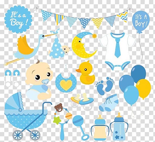 baby's items illustration, Infant Baby shower , Baby background transparent background PNG clipart