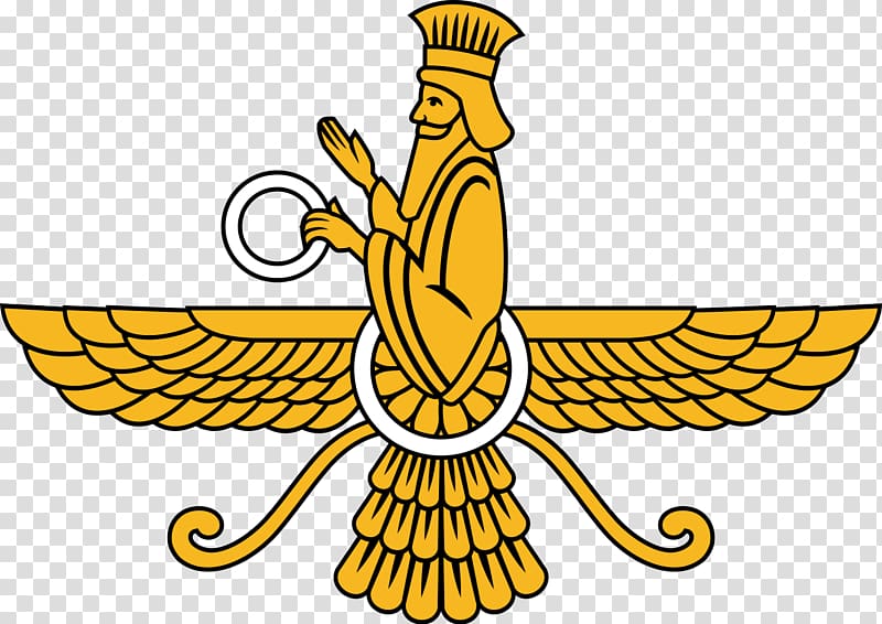 Zoroastrianism Faravahar Symbol Religion Ahura Mazda, andhrapradesh transparent background PNG clipart