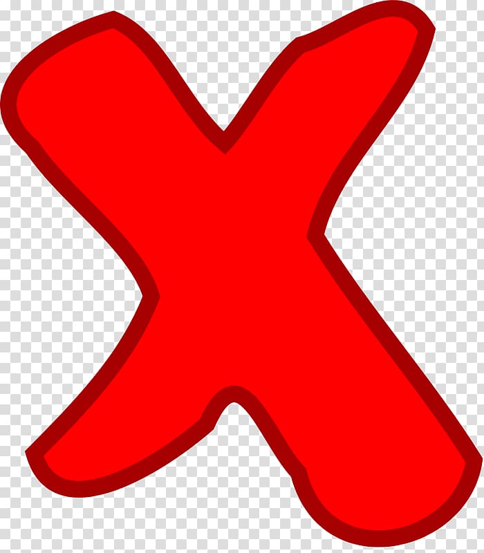 red x png transparent