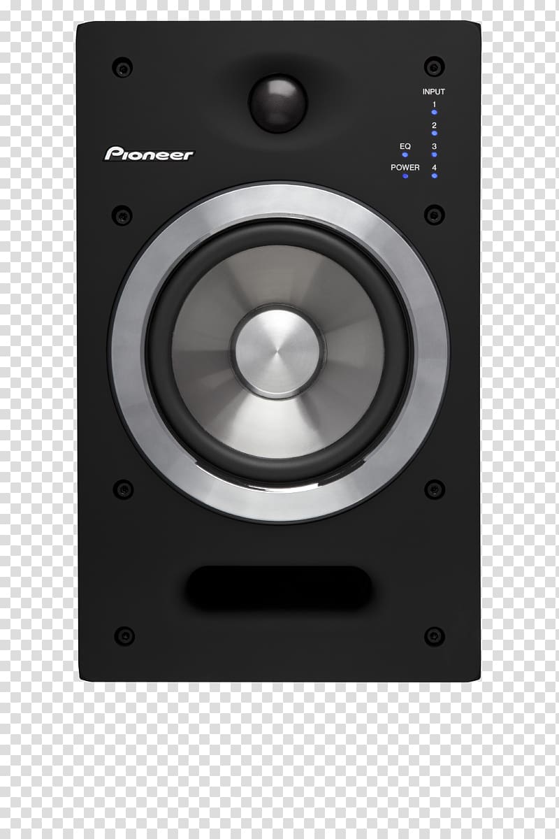 Subwoofer Studio monitor Computer speakers Loudspeaker Powered speakers, Dj speakers transparent background PNG clipart