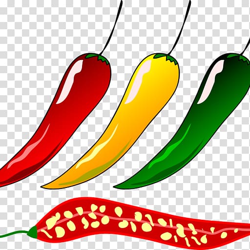 Thai cuisine Chili con carne Chili pepper Mexican cuisine , Chillies transparent background PNG clipart