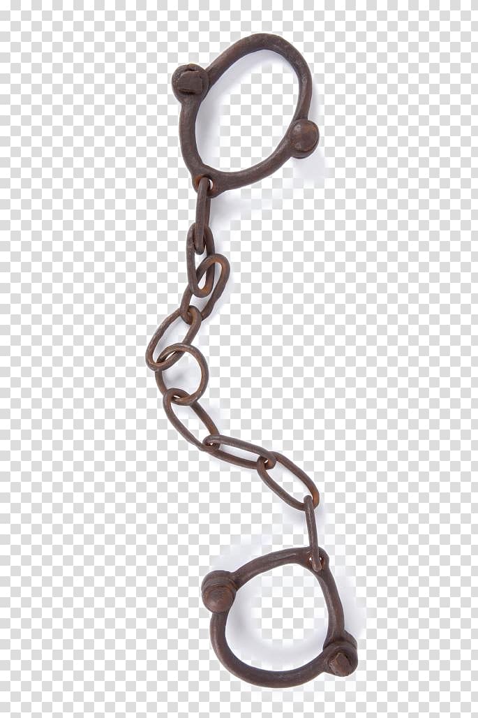 Legcuffs Human leg Slang Shackle Convict, iron chain transparent background PNG clipart