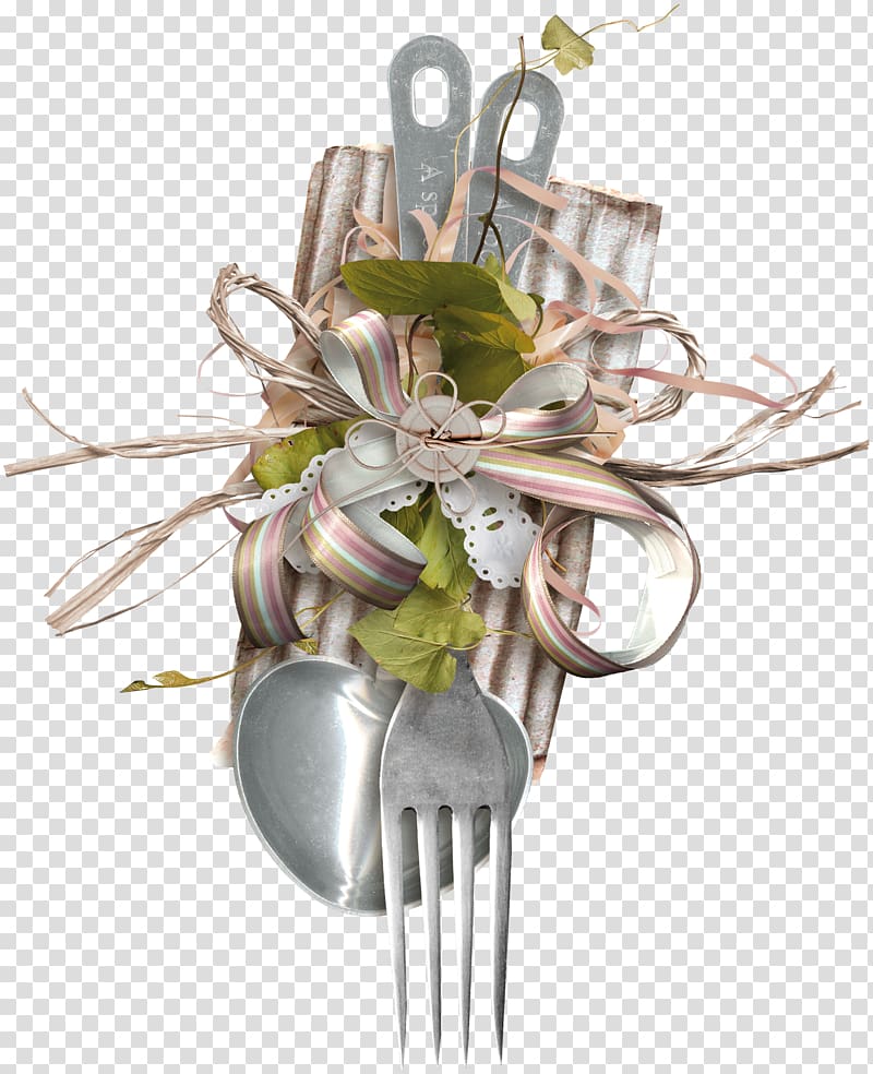 Fork Floral design, Spoon fork transparent background PNG clipart