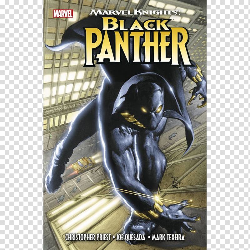 Black Panther by Christopher Priest: The Complete Collection Black Panther: The Client Marvel Knights: Black Panther Comics, marvel black panther transparent background PNG clipart