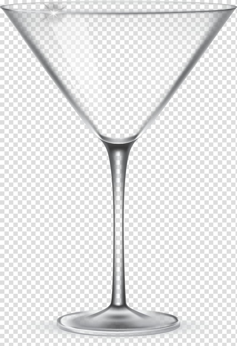 Martini Cocktail garnish, hand-painted glass transparent background PNG clipart