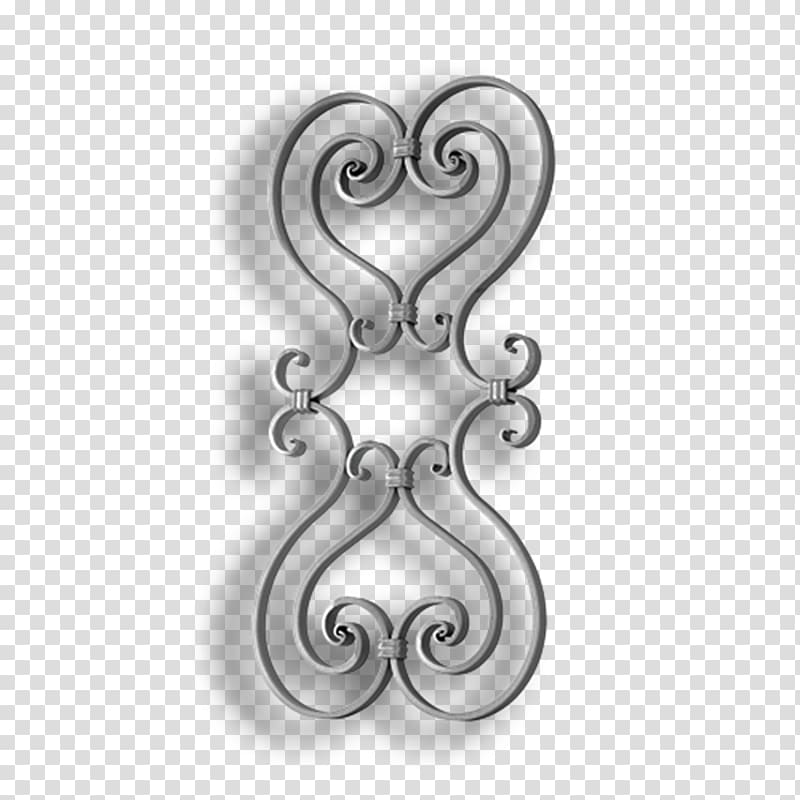 Body Jewellery White, Wrought Iron Gate transparent background PNG clipart