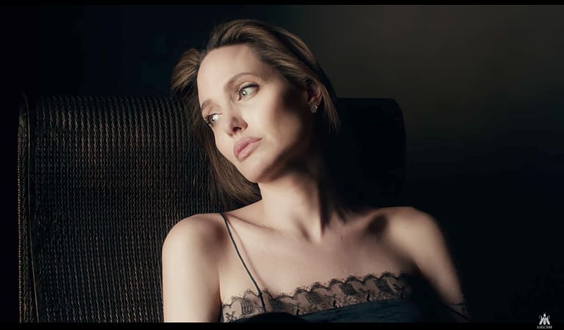 Angelina Jolie Guerlain Perfume Shiseido Advertising, angelina jolie transparent background PNG clipart