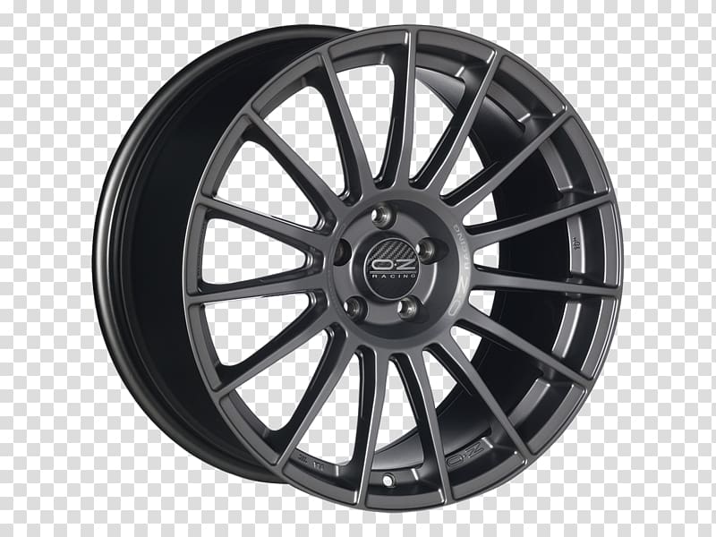 Car OZ Group Alloy wheel Rim, car transparent background PNG clipart