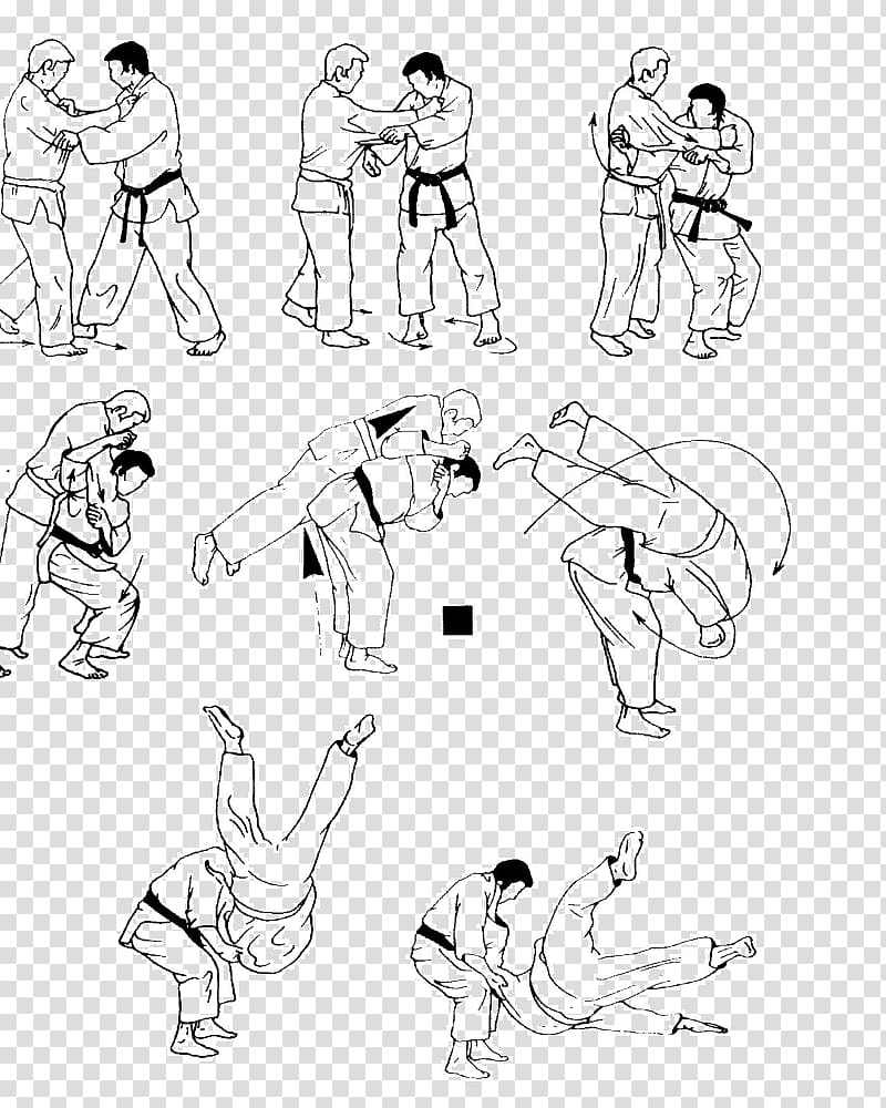 Ippon seoi nage Throw Judo, others transparent background PNG clipart