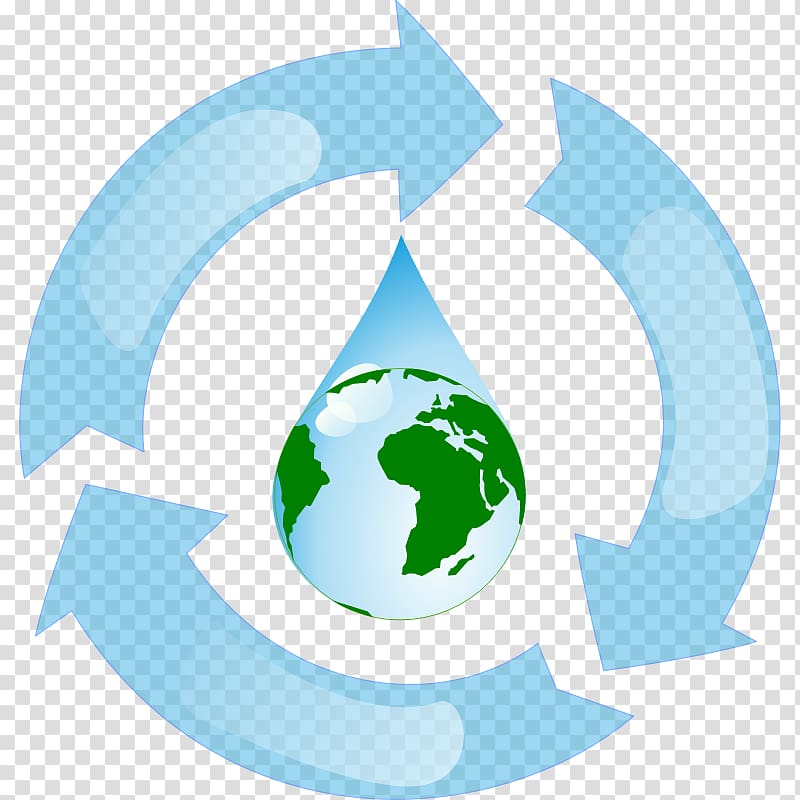 Reclaimed water Recycling symbol Greywater , Free Recycling transparent background PNG clipart