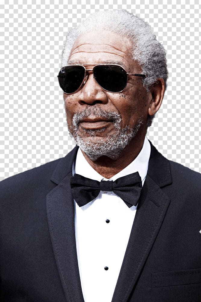 Morgan Freeman, Morgan Freeman Sunglasses transparent background PNG clipart