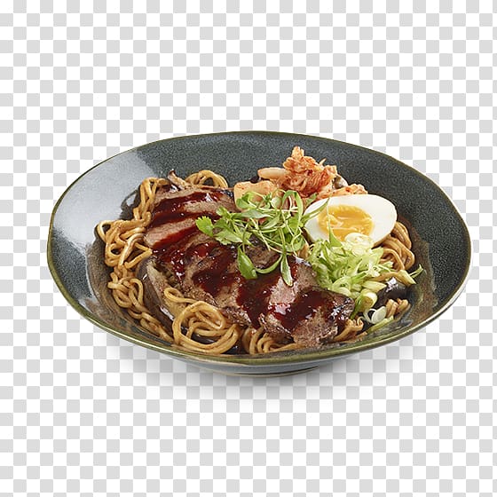 Yakisoba Bulgogi Chinese noodles Ramen Yakitori, sirloin steak transparent background PNG clipart
