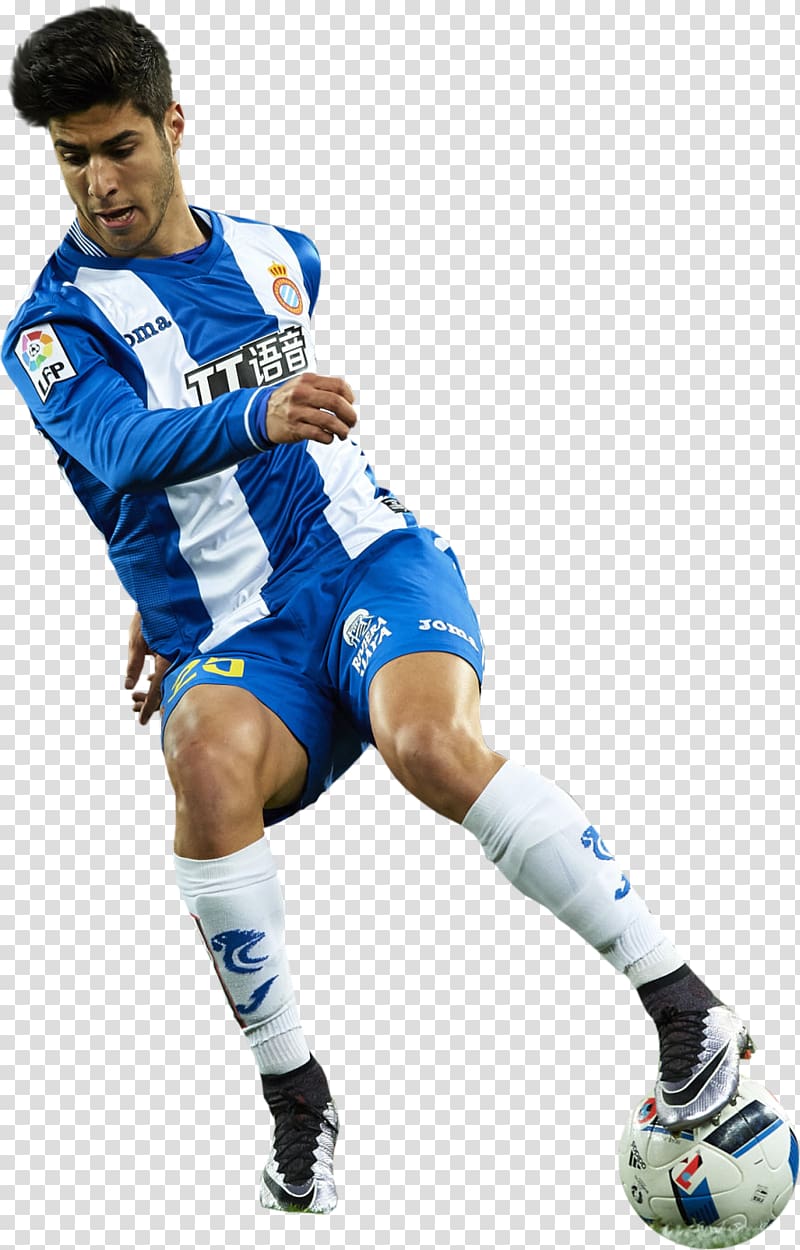 Marco Asensio Spain national football team RCD Espanyol Football player, football transparent background PNG clipart