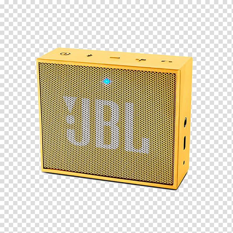 JBL Go Loudspeaker Wireless speaker Yellow, ubl logo transparent background PNG clipart