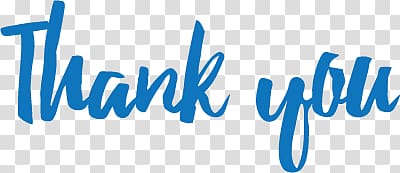 Thank you transparent background PNG clipart