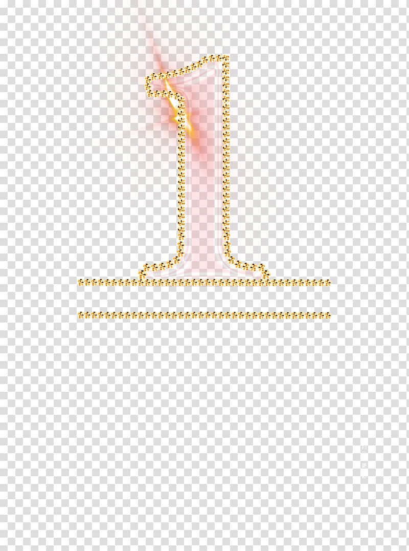 golden pearl 1st anniversary transparent background PNG clipart