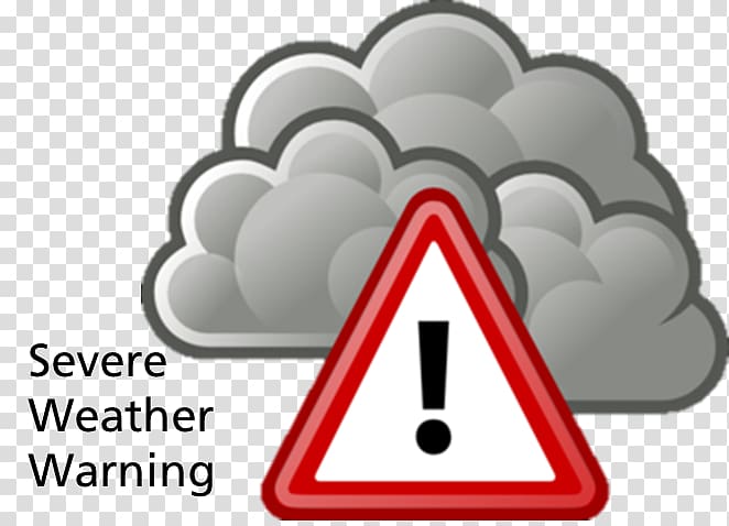 Severe weather Weather warning National Weather Service Storm, Weather Warning transparent background PNG clipart