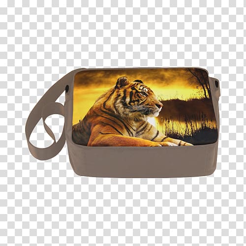 Tiger Bag Art Printmaking Zoological Society of London, Nylon Bag transparent background PNG clipart