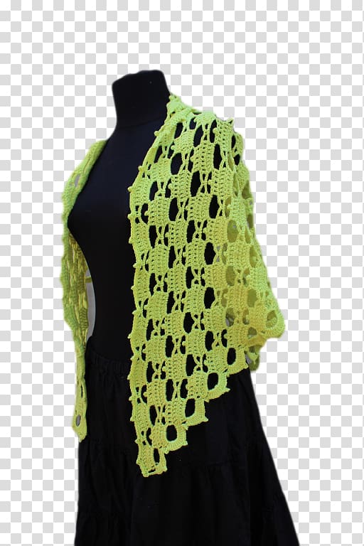 Crochet Shawl Amigurumi Scarf Pattern, shawl transparent background PNG clipart