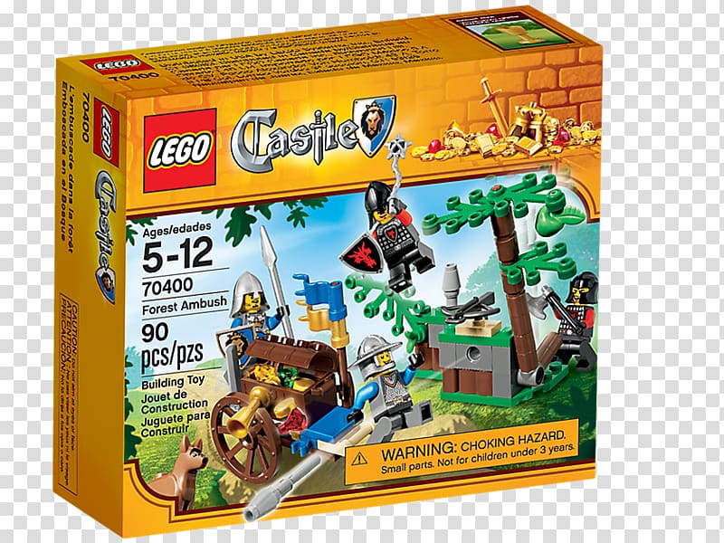 Amazon.com Lego Castle LEGO 70400 Castle Forest Ambush Lego minifigure, toy transparent background PNG clipart