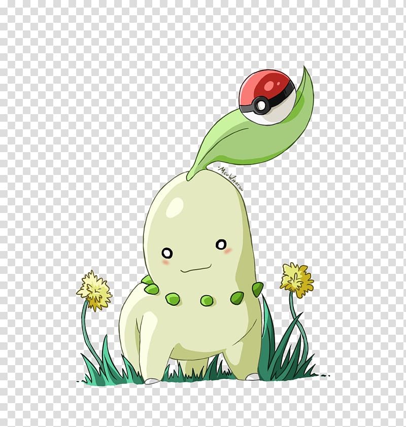 Chikorita Pikachu Ash Ketchum Pokémon Bayleef, pikachu transparent background PNG clipart