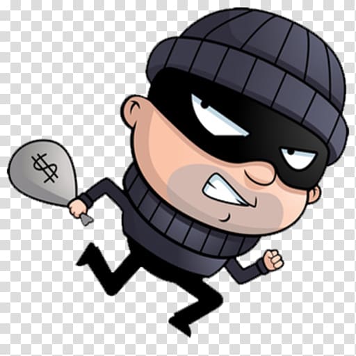 Bank robbery Theft Burglary, thief transparent background PNG clipart
