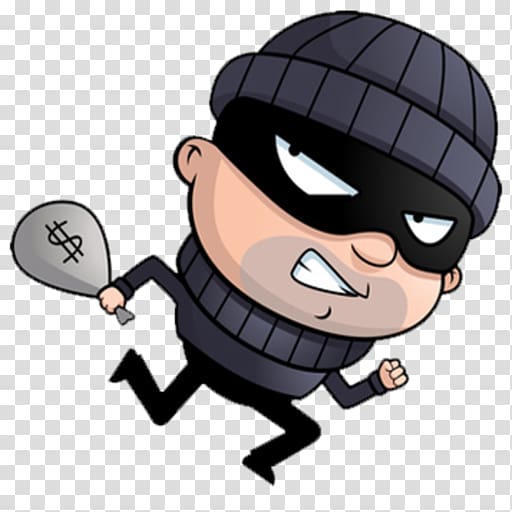 armed bank robbery clip art