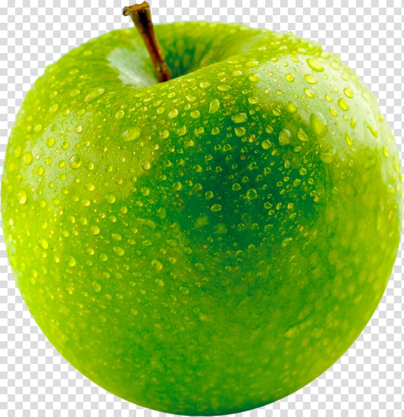 Crisp Apple juice Apples Fruit salad, Fruit green apple material free to pull transparent background PNG clipart