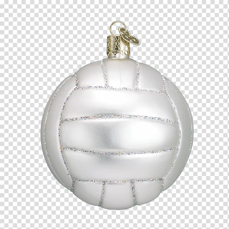 Christmas ornament Christmas decoration Christmas Day Sports Volleyball, volleyball symbol transparent background PNG clipart