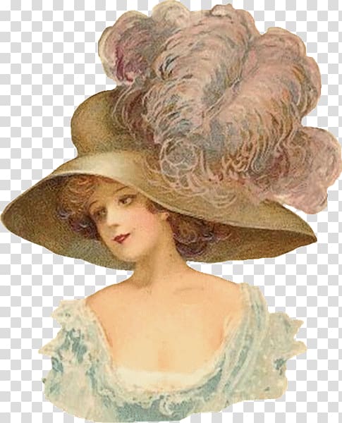 Victorian era Sun hat 19th century, hana ali transparent background PNG clipart