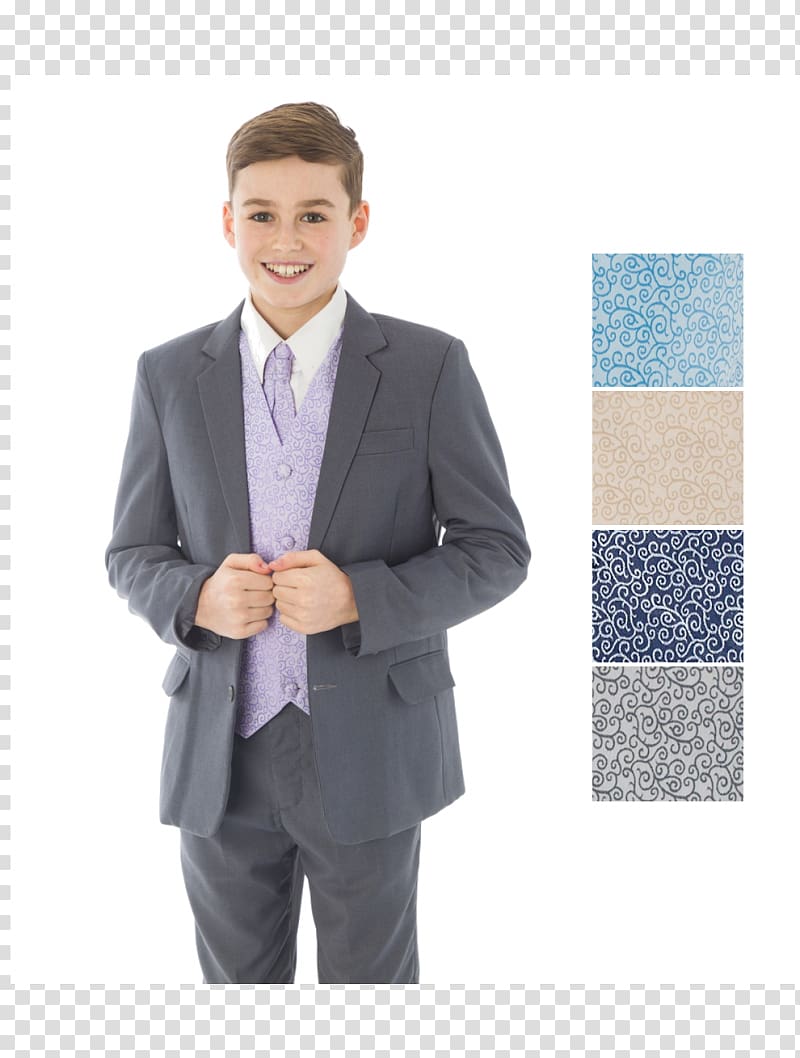 Suit Button Formal wear Jacket Dress shirt, boys suit transparent background PNG clipart