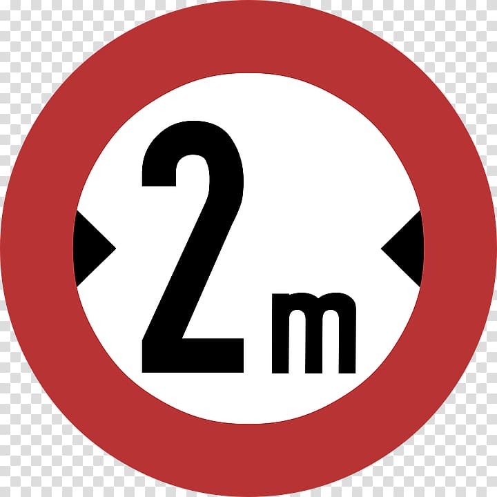 2m logo, Width Restriction Road Sign transparent background PNG clipart