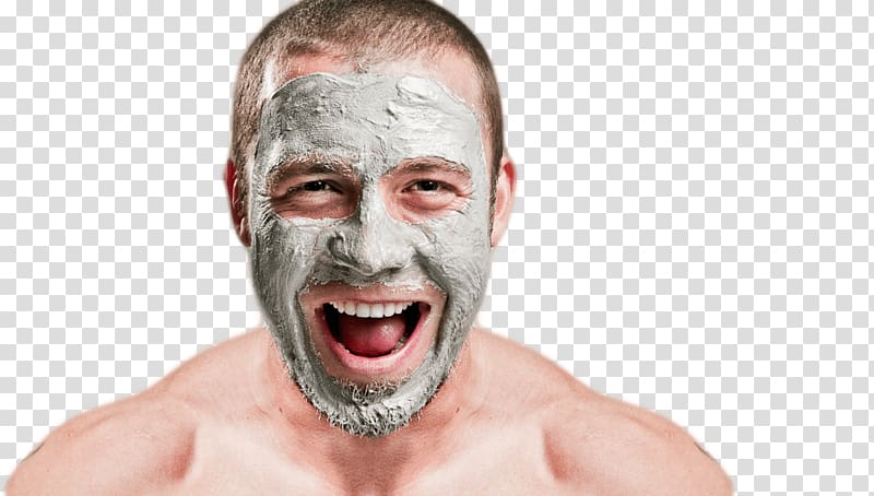 Skin care Facial Man Shaving, man transparent background PNG clipart