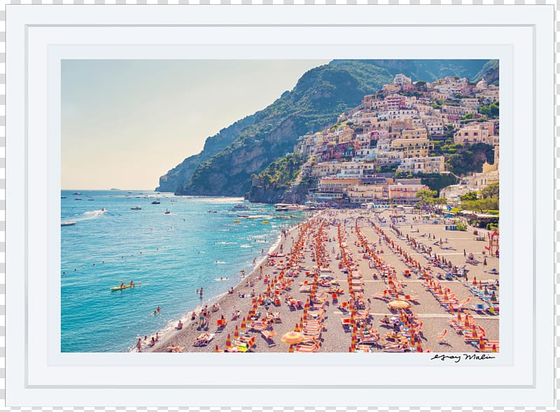 Positano Spiaggia Beach Coast Shore, beach transparent background PNG clipart