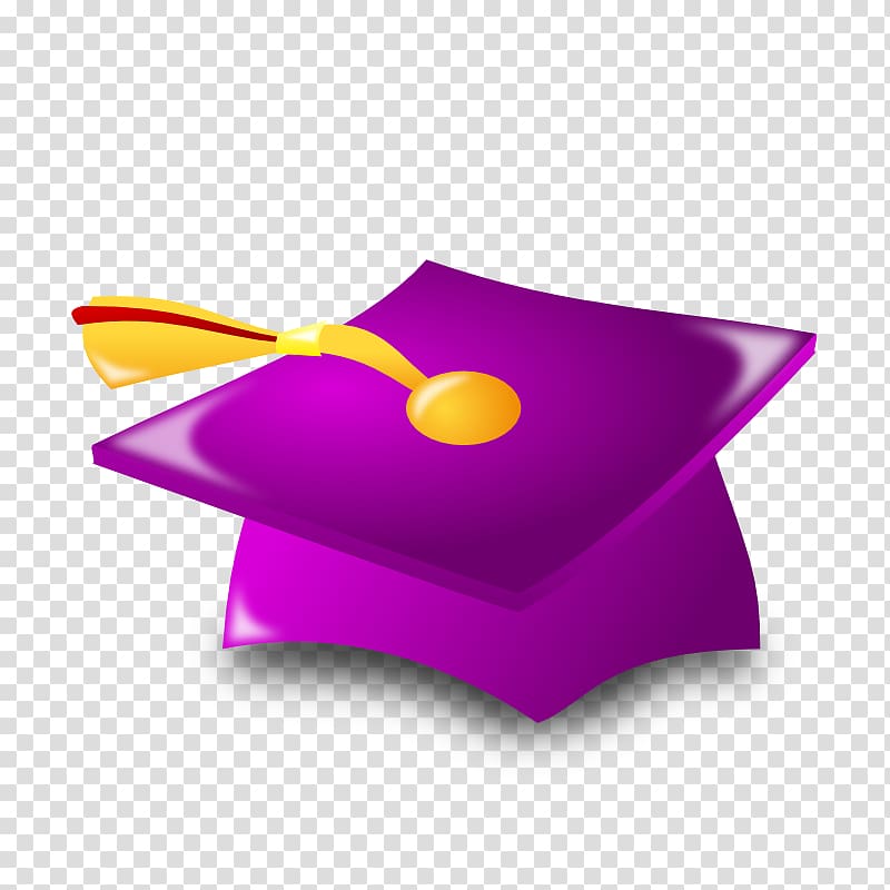 Square academic cap Graduation ceremony Purple , Graduation s transparent background PNG clipart