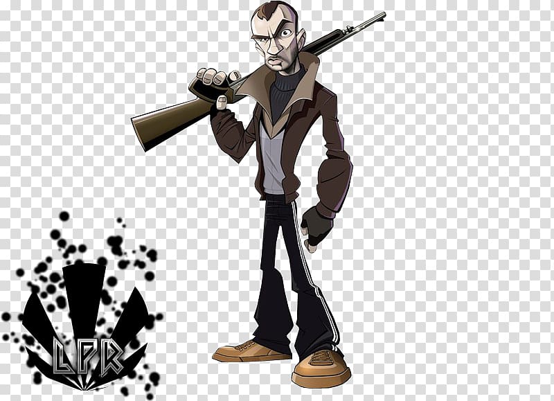 Grand Theft Auto IV Rendering Drawing Grand Theft Auto V Video game, Niko Bellic transparent background PNG clipart