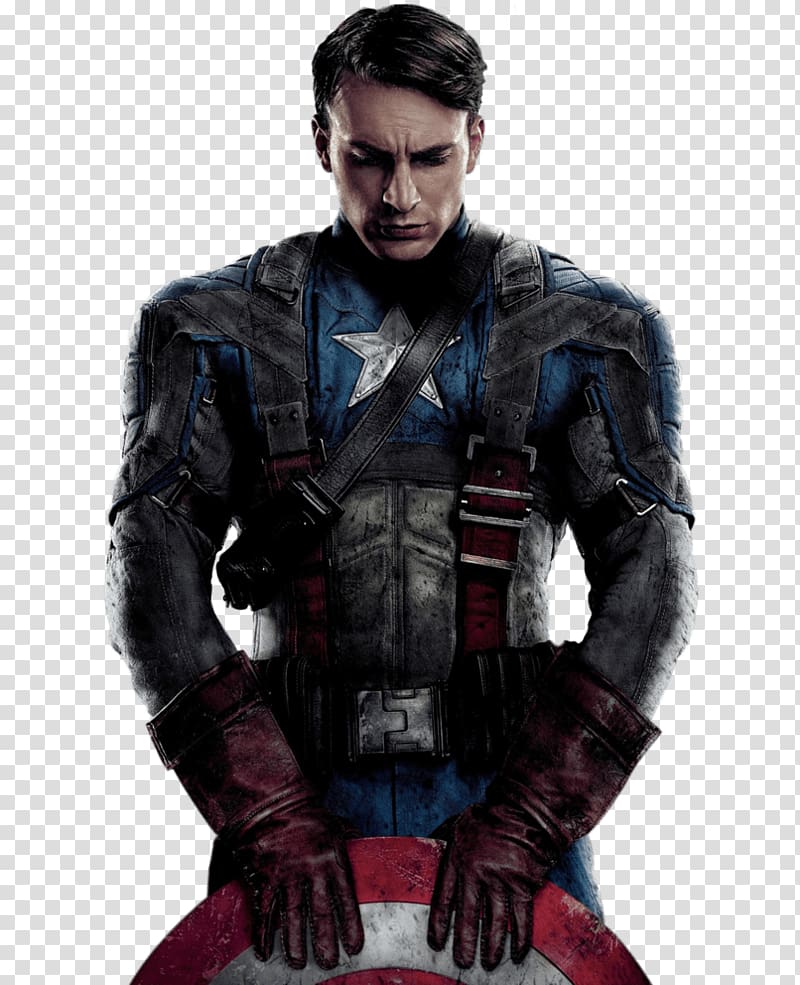 Marvel's Captain America, Captain America Front Thinking transparent background PNG clipart